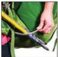 Osprey Ace 38 - ICE TOOL/FISHING ROD LOOP - 1
