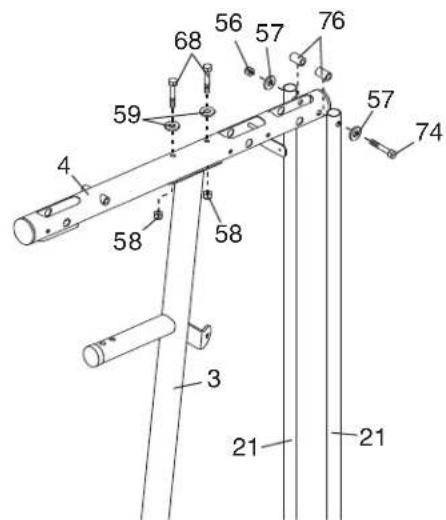 WEIDER Pro 4500 - Rahmenmontage - 6