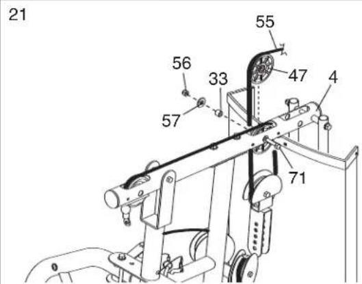 WEIDER Pro 4500 - Kabelmontage - 11