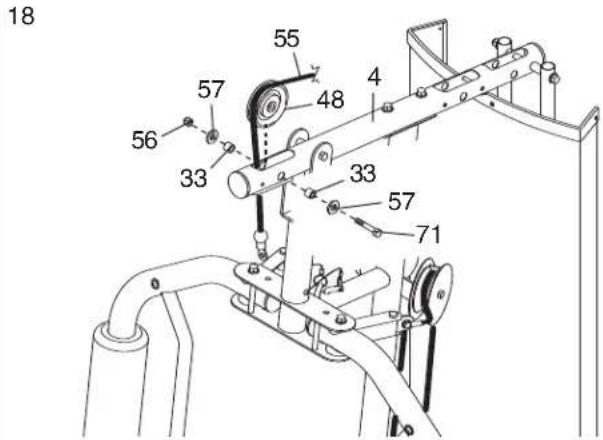 WEIDER Pro 4500 - Kabelmontage - 8