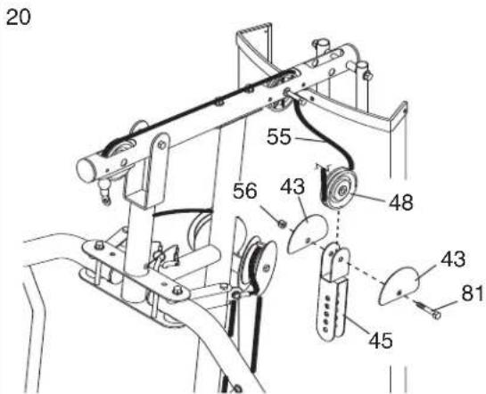 WEIDER Pro 4500 - Kabelmontage - 10