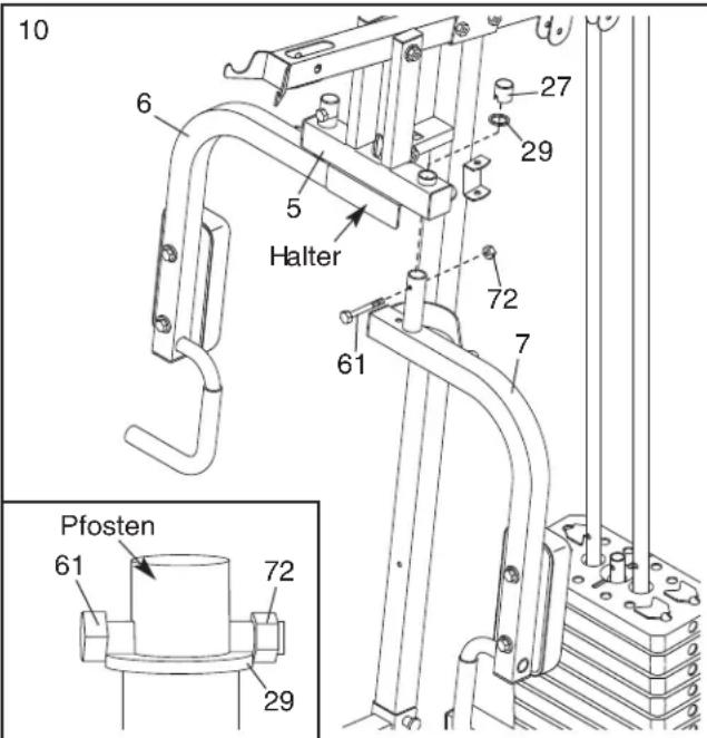 WEIDER Pro 2000 - KABELMONTAGE - 1