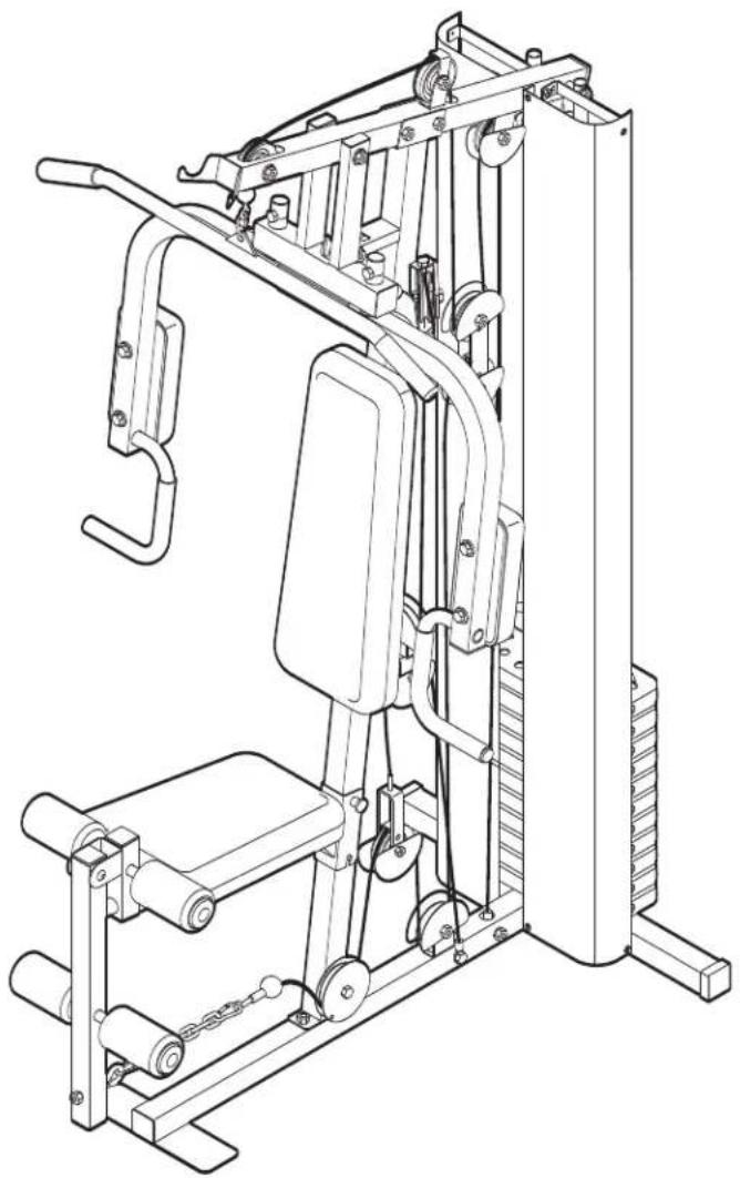 WEIDER Pro 2000 - BEDIENUNGSANLEITUNG - 1