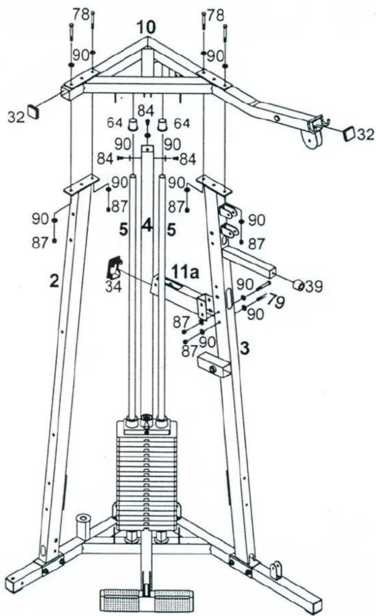 Schmidt Galena - SCHRITT 3: Aufbau des oberen Trägers - 1