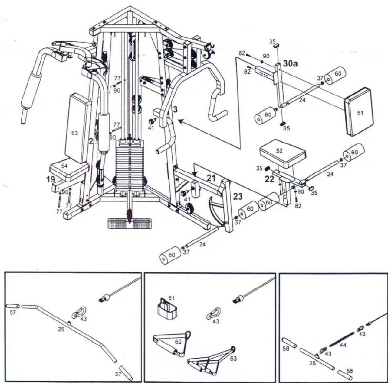 Schmidt Galena - SCHRITT 10: Einsetzen des niedrigen Kabels - 2