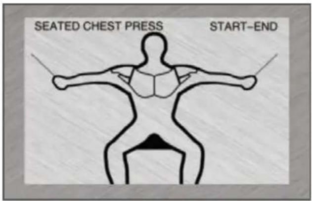 BodyCraft BC-735 - Butterfly, sitzend, Start- und Endposition: - 1