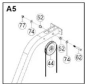 BodyCraft BC-735 - Schritt 4: Aufbau von Kabel und Umlenkrollen - 2