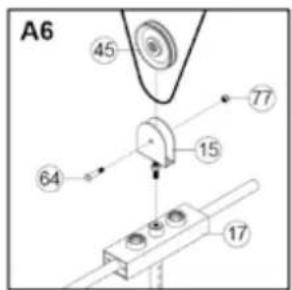 BodyCraft BC-735 - Schritt 4: Aufbau von Kabel und Umlenkrollen - 4