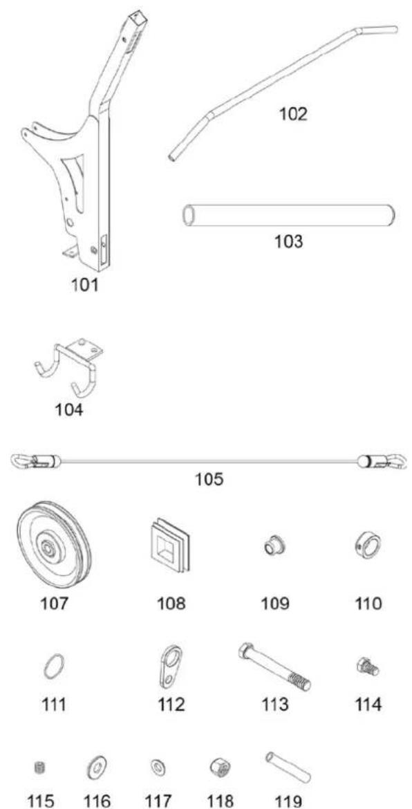 BodyCraft BC-735 - Packungsinhalt - 1