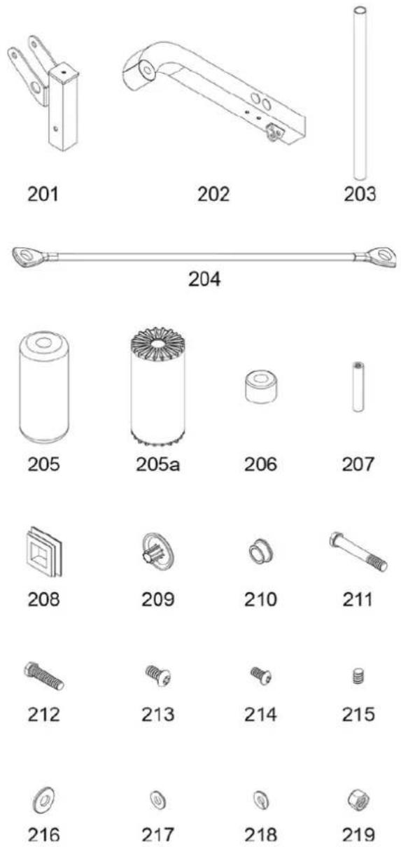 BodyCraft BC-735 - Packungsinhalt - 1