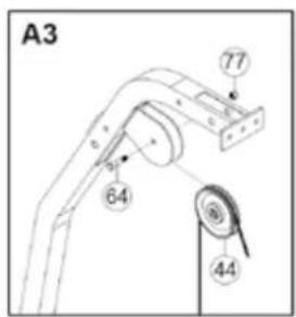 BodyCraft BC-735 - Schritt 4: Aufbau von Kabel und Umlenkrollen - 5