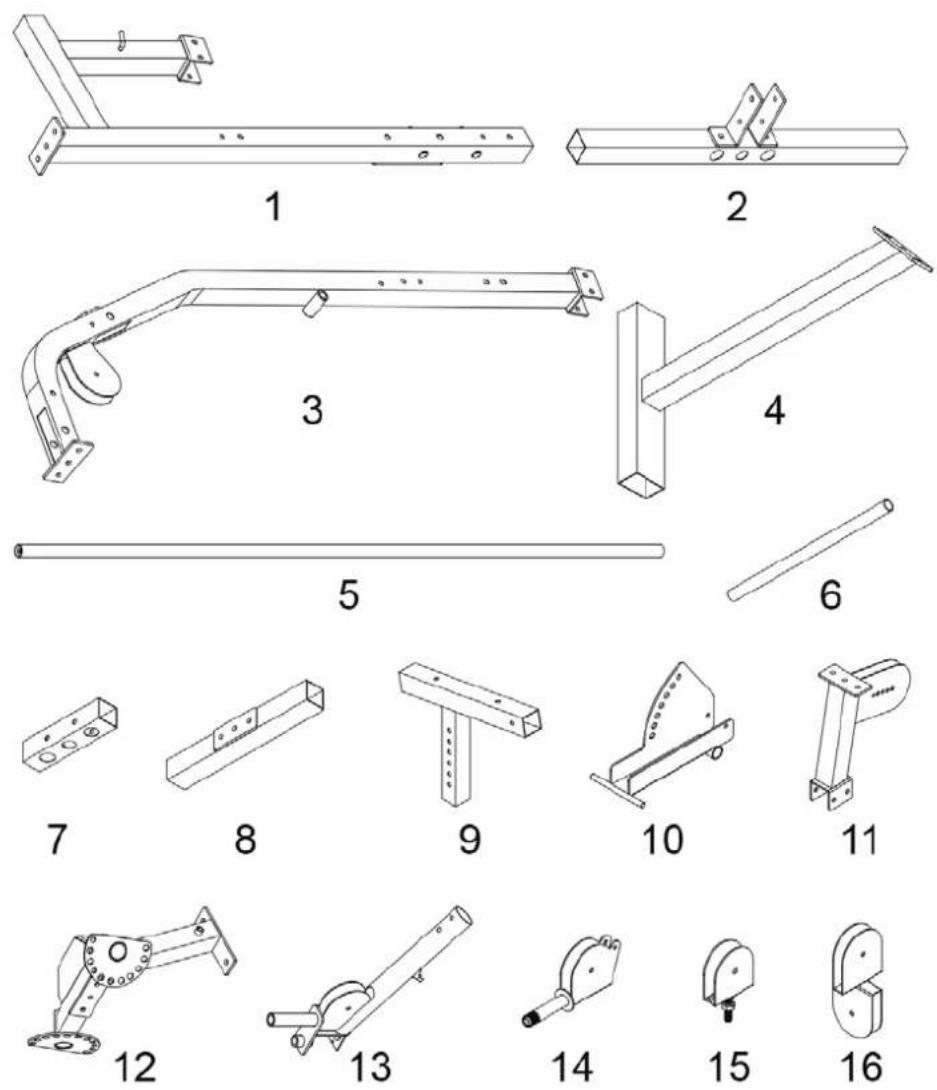 BodyCraft BC-735 - Packungsinhalt - 1