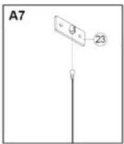 BodyCraft BC-735 - Schritt 4: Aufbau von Kabel und Umlenkrollen - 6