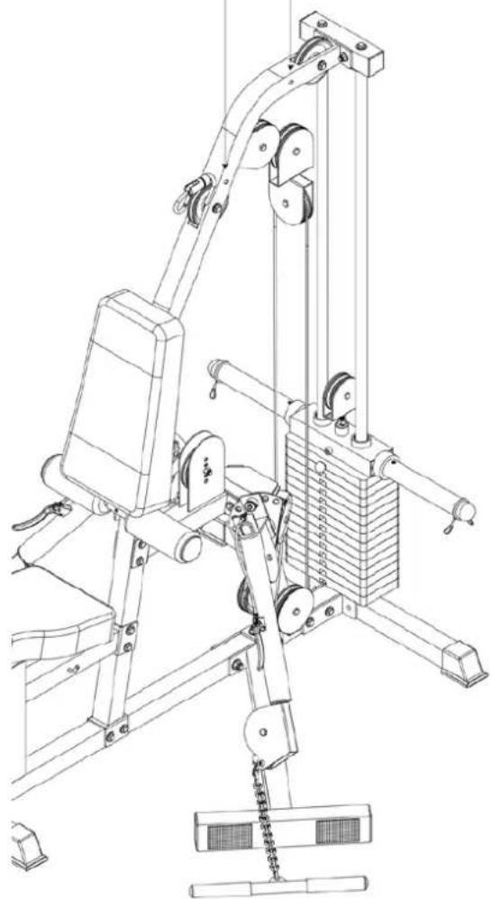 BodyCraft BC-735 - Explosionszeichnung und Teileliste - 2