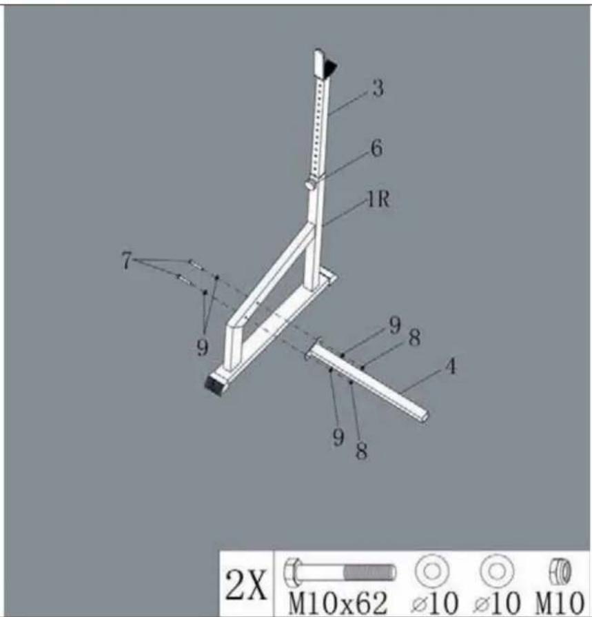 Finnlo Halterstation 3858 - Schritt/ Step 1 - 1