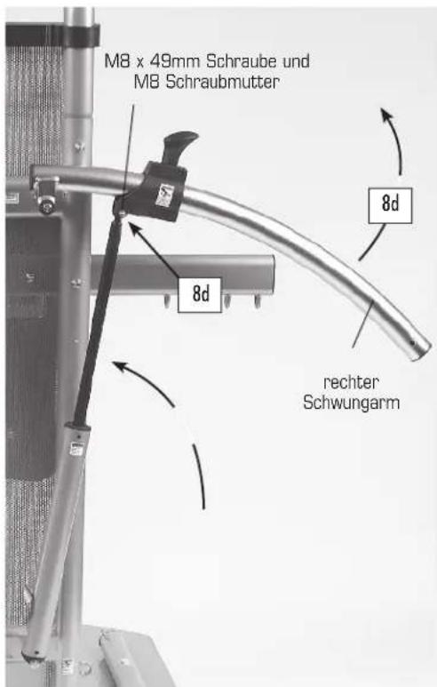 Finnlo Bioforce Extreme 3841 - SCHRITT 8 – Zusammenbau der Schwingarme und Zylinder - 2
