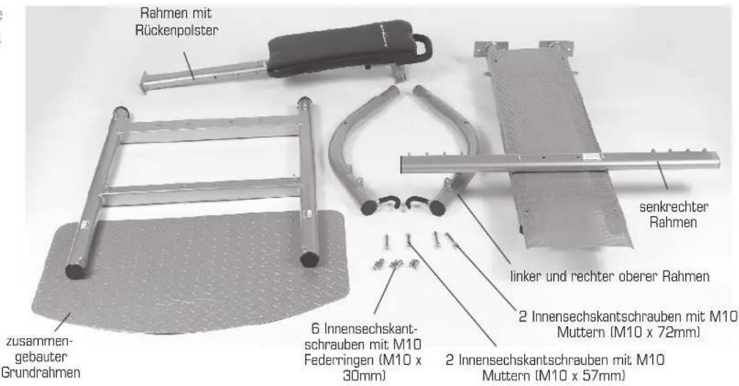 Finnlo Bioforce Extreme 3841 - SCHRITT 3 – Zusammenbau Rückenstütz-Rahmen - 4