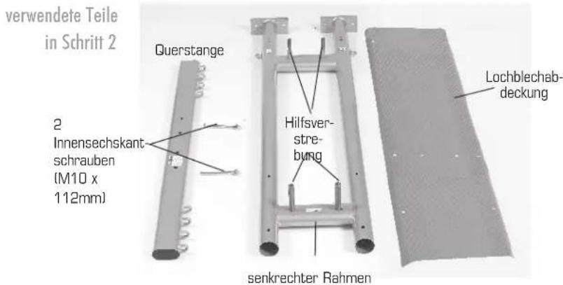 Finnlo Bioforce Extreme 3841 - SCHRITT 1 - Zusammenbau des Hauptrahmens - 2