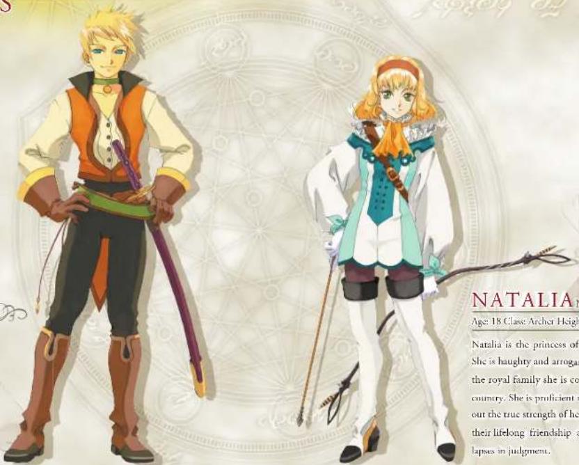 NINTENDO Tales of the Abyss (3DS) - THE CHARACTERS - 1
