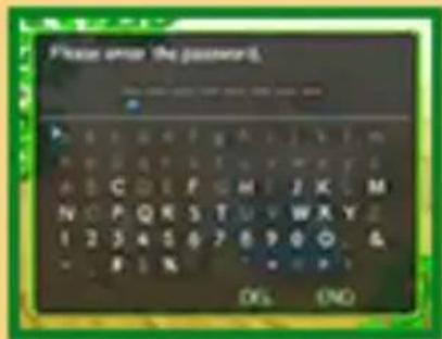 Please enter the password. OK END