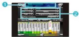 Diagram of a laboratory test setup with labeled components and color-coded solutions
