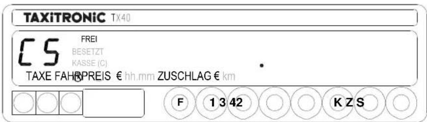 Taxitronic TX40 - 4.2.- TAGESPEICHER - 4