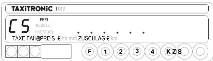 Taxitronic TX40 - 4.2.- TAGESPEICHER - 3