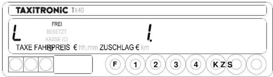 Taxitronic TX40 - 4.1.- GESAMTSPEICHER - 1