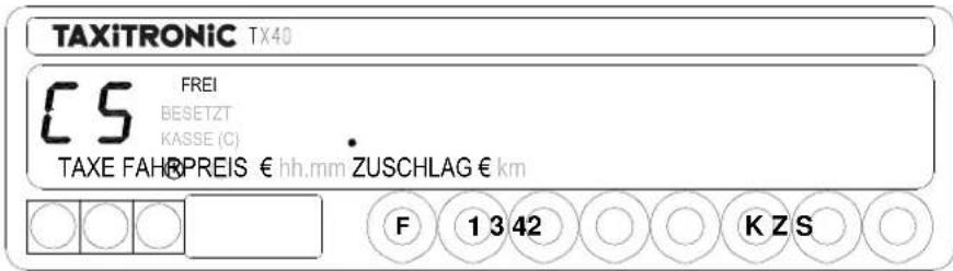 Taxitronic TX40 - 4.2.- TAGESPEICHER - 2
