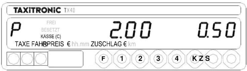 Taxitronic TX40 - 2.4.- ZUR KASSE - 1