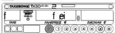 Taxitronic TX30-C-01 - BLOCK 3 ANZEIGE - 3