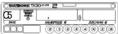 Taxitronic TX30-C-01 - 5.2.- SUMMENSPEICHER ANZEIGEN - 3