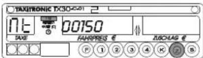 Taxitronic TX30-C-01 - 5.2.- SUMMENSPEICHER ANZEIGEN - 5