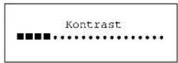 HeedFeld HE5000N - Display-Kontrast einstellen - 1
