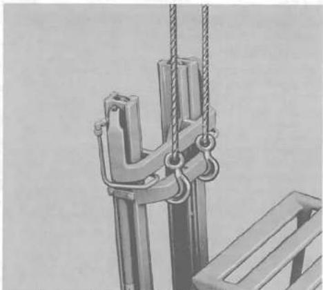 Linde E15 S - Aufhängung, hinten - 2