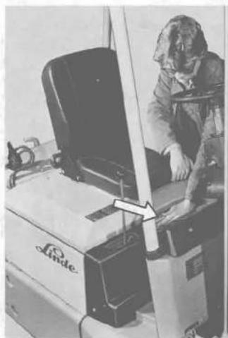 Linde E15 S - Batterie laden - 2