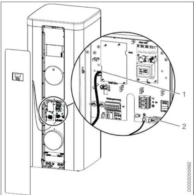 Tecalor TSBE 501 WP SOL - Speicherverkleidung demontieren / montieren - 2