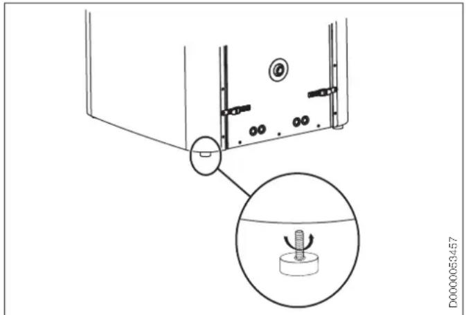 Tecalor TSBE 401 WP SOL - Aufstellung des Gerätes - 1