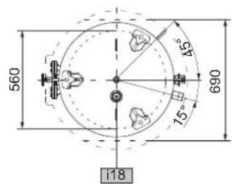 Tecalor TSB 501 WP - Maße und Anschlüsse - 8