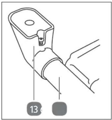 Gardenline GLLH 2849 - Standfüße und Häckselgutfangbox montieren - 1