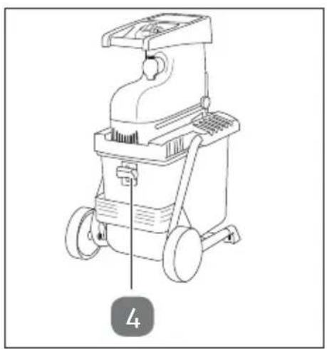 Gardenline GLLH 2848 - Standfüße und Häckselgutfangbox montieren - 3