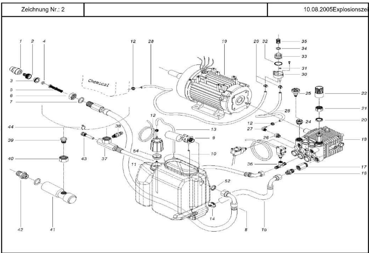 Wilms Star-Jet HW 9155 - Pos. Artikel-Nr. BEZEICHNUNG Stück - 1