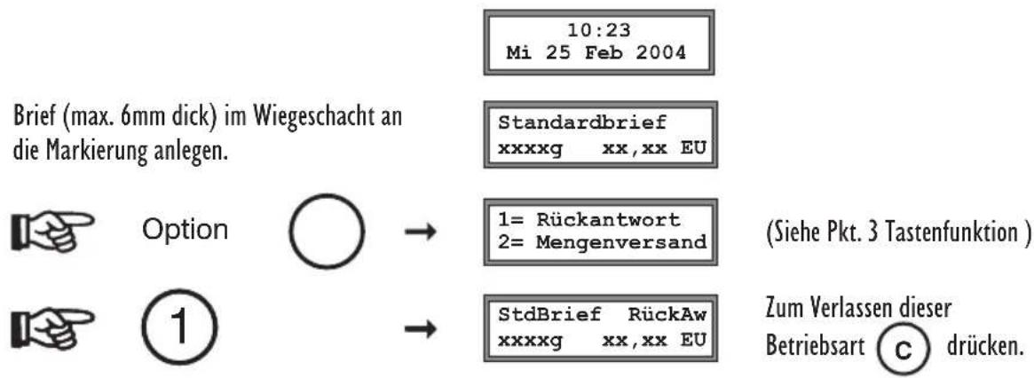 TeleFrank Vario IT - Frankieren von Briefen - 1