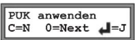TeleFrank Vario IT - mehrfache Falscheingabe der PIN (PUK anwenden) - 1