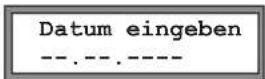 TeleFrank Vario IT - Vorfrankierungen / Temporäres Datum einstellen - 2