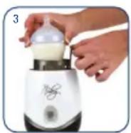 Nuby One Touch - ERHITZEN VON FLASCHEN - ANLEITUNG: - 2