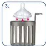Nuby One Touch - STERILISATION - ANWEISUNGEN: - 2