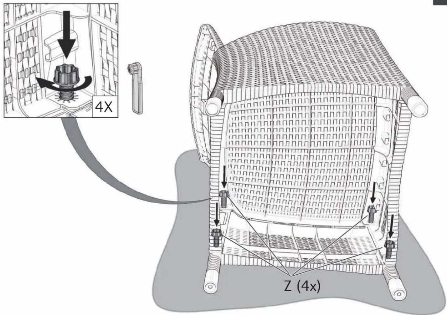 Allibert Rosario - DINING CHAIR - 19