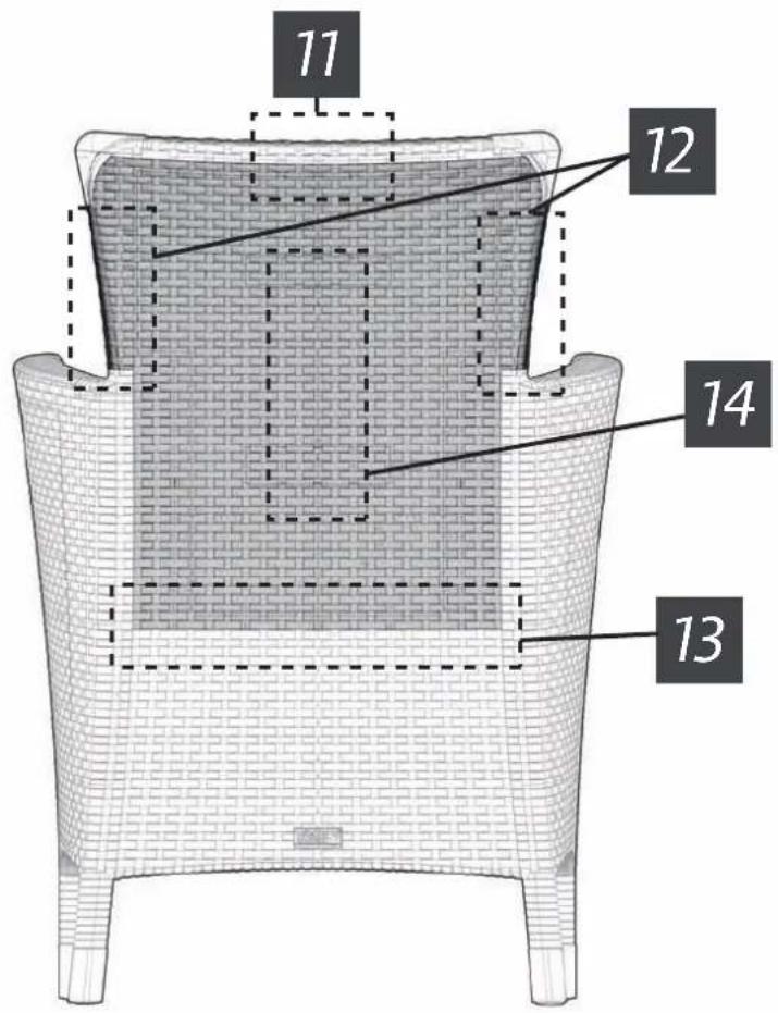 Allibert Rosario - DINING CHAIR - 24