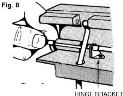 Fig. 8 HINGE BRACKET